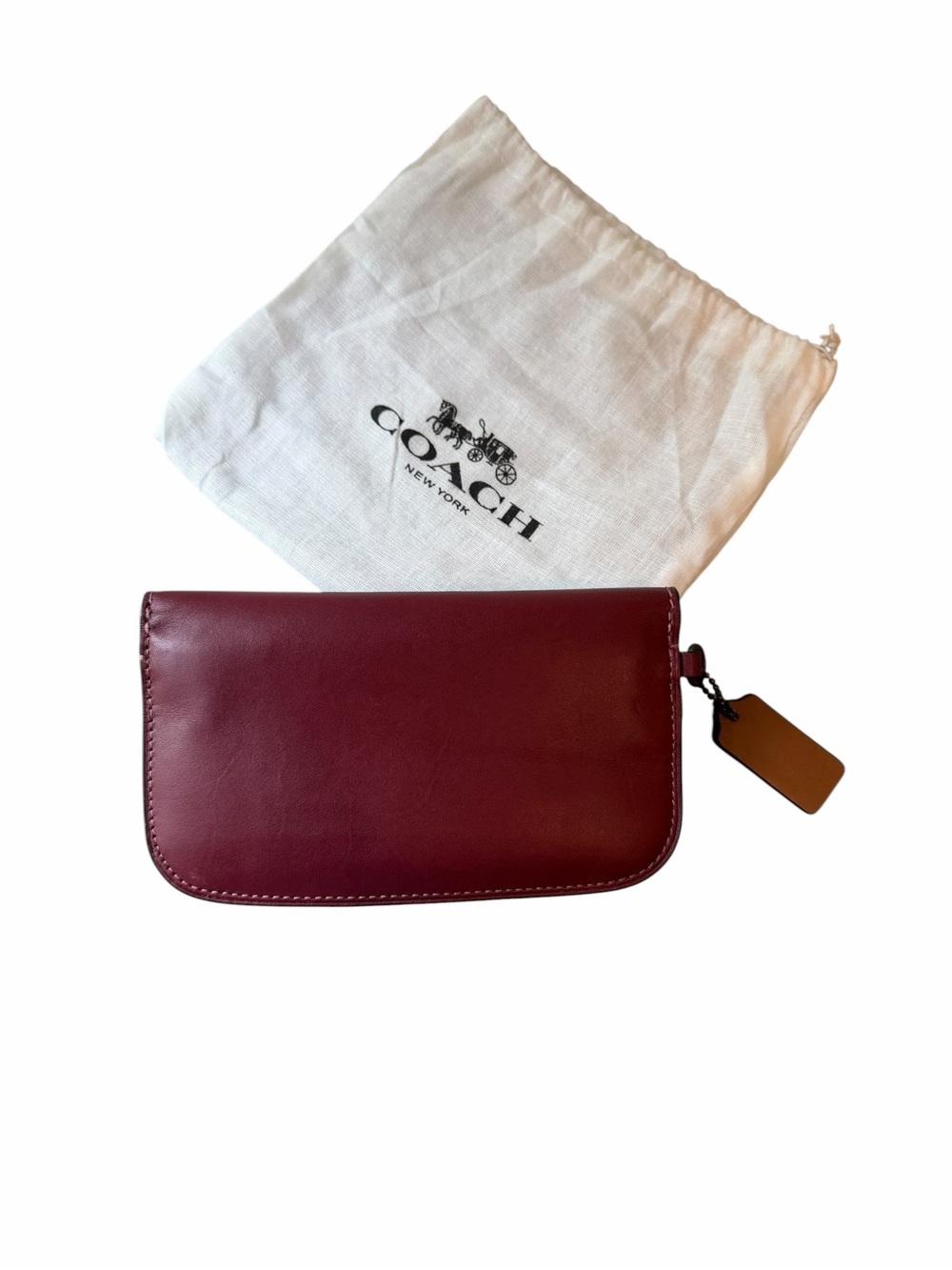 ✨ Coach 1941 Glovetanned Leather Wallet/Clutch ✨ Style No. 65244 - Picture 2 of 6